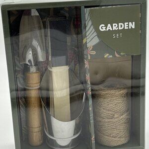 Garden Gift Set - Shovel, Bucket, Twine, Stakes, Seed Envelopes NIB